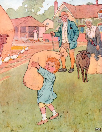 Baa, Baa, Czarna Owca autorstwa Leonard Leslie Brooke