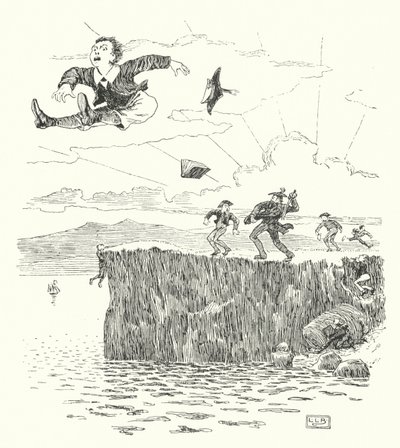 Doktor Faust był dobrym człowiekiem (grafika) autorstwa Leonard Leslie Brooke