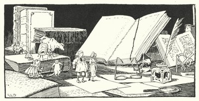 Rymowanki (grawerowanie) autorstwa Leonard Leslie Brooke