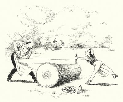 Zobacz, zobaczyłem, Margery Daw (grafika) autorstwa Leonard Leslie Brooke