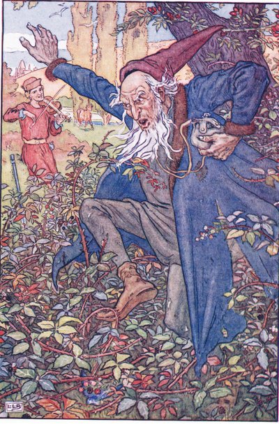 Żyd w krzaku jeżyn, lata 20. autorstwa Leonard Leslie Brooke