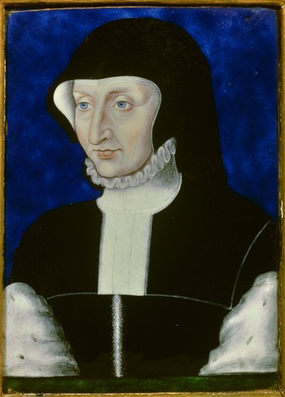 Portret Antoinette de Bourbon, autorstwa Leonard Limosin