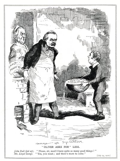 John Bull skarży się Lloydowi George