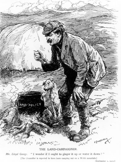 Kampania naziemna, 1913 autorstwa Leonard Raven Hill