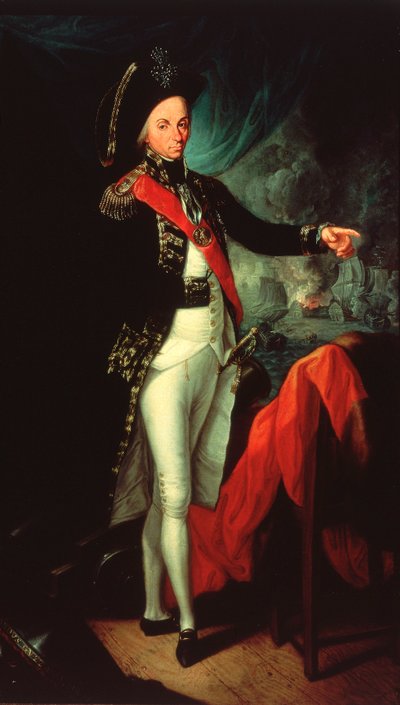 Kontradmirał Horatio Nelson autorstwa Leonardo (after) Guzzardi