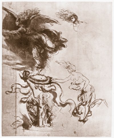 Alegoria Fortuny, c1483 autorstwa Leonardo da Vinci