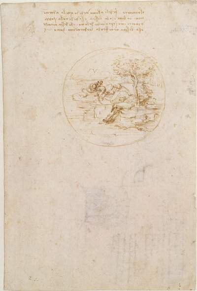 Alegoria na temat wierności jaszczurki autorstwa Leonardo da Vinci