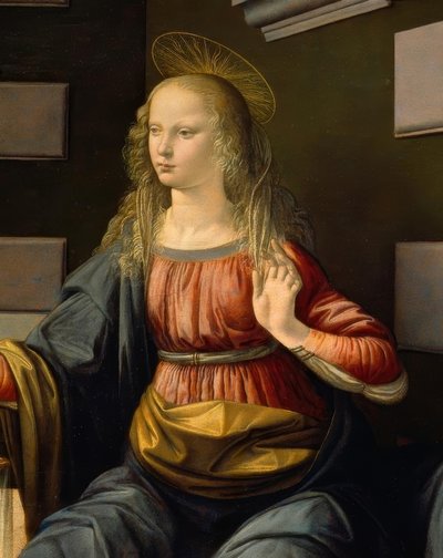 Zwiastowanie autorstwa Leonardo da Vinci