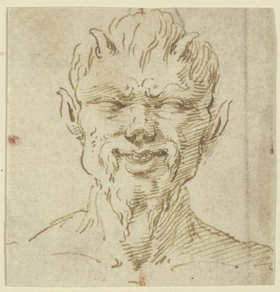 Głowa fauna autorstwa Leonardo da Vinci