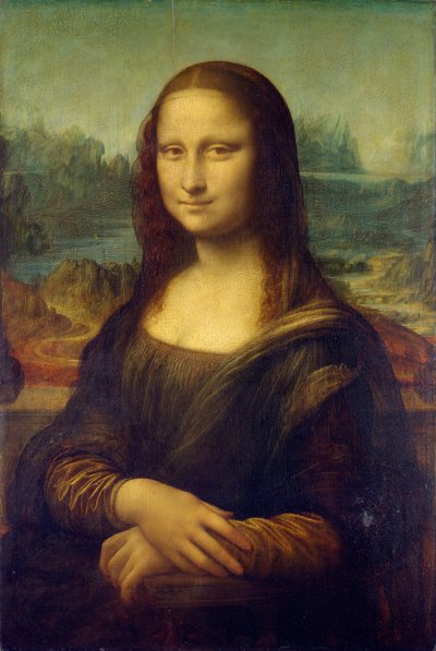 Niemiecki:  Mona Lisa Mona Lisa autorstwa Leonardo da Vinci