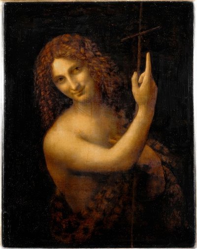 Jan Chrzciciel autorstwa Leonardo da Vinci