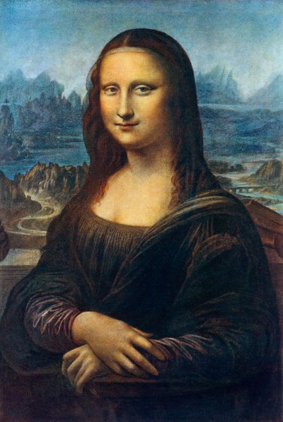 Mona Lisa, ok. 1505, 1912. autorstwa Leonardo da Vinci