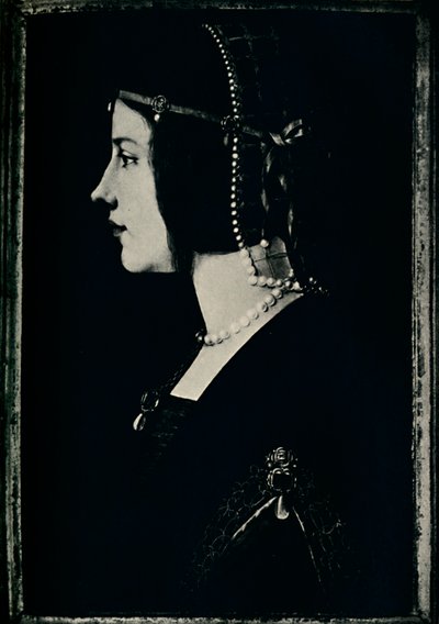 Portret młodej księżniczki, 1928 autorstwa Leonardo da Vinci