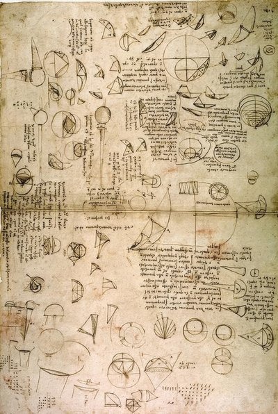 Kwadratura koła autorstwa Leonardo da Vinci