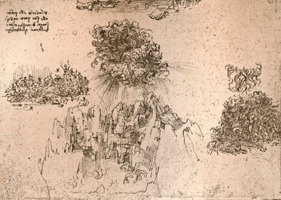 Reprezentacja zjawisk przyrodniczych, c1472-c1519 1883 autorstwa Leonardo da Vinci