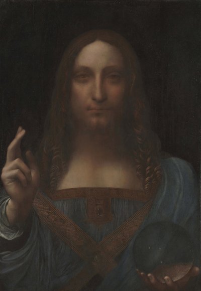 Salvator Mundi autorstwa Leonardo da Vinci