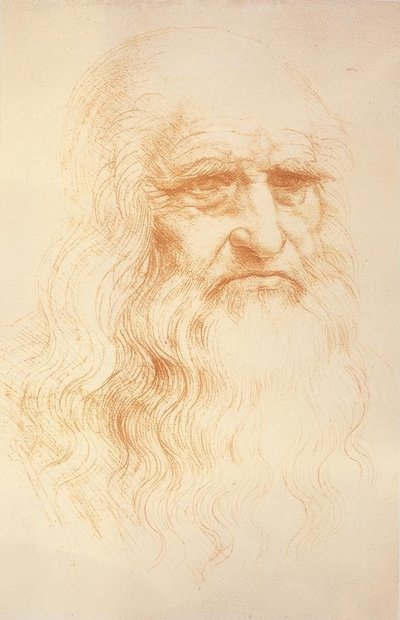 Autoportret autorstwa Leonardo da Vinci