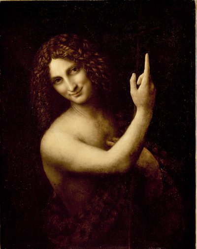 Jan Chrzciciel autorstwa Leonardo da Vinci