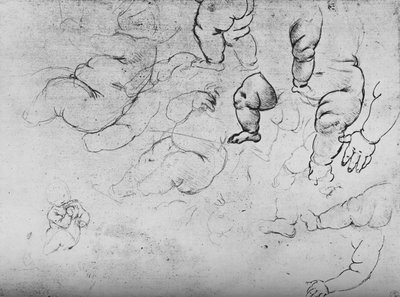 Studia dziecka, ok. 1490 1945 r autorstwa Leonardo da Vinci
