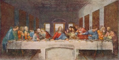 Ostatnia Wieczerza, 1494-1498 autorstwa Leonardo da Vinci