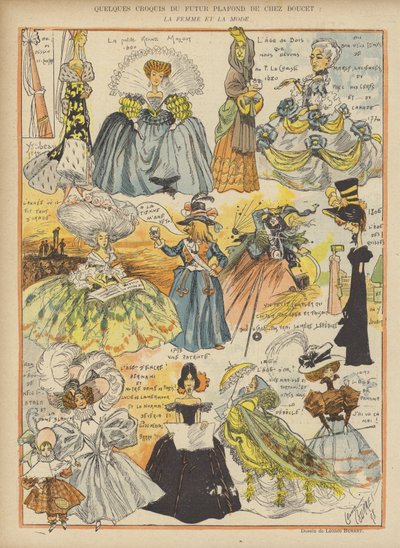 Ilustracja do Le Rire autorstwa Leonce Burret