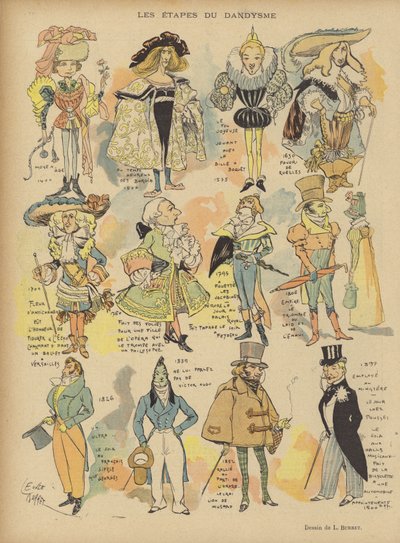 Ilustracja do Le Rire autorstwa Leonce Burret