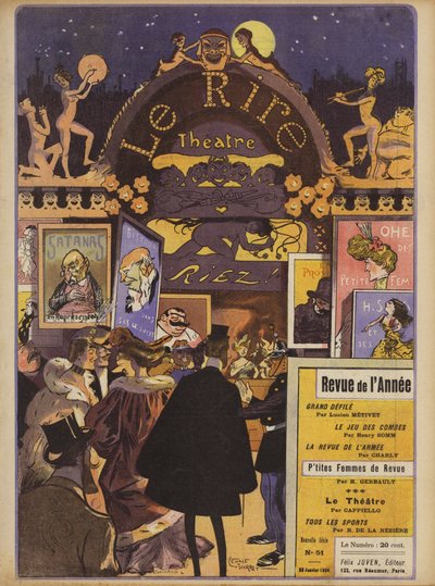 Ilustracja do Le Rire autorstwa Leonce Burret