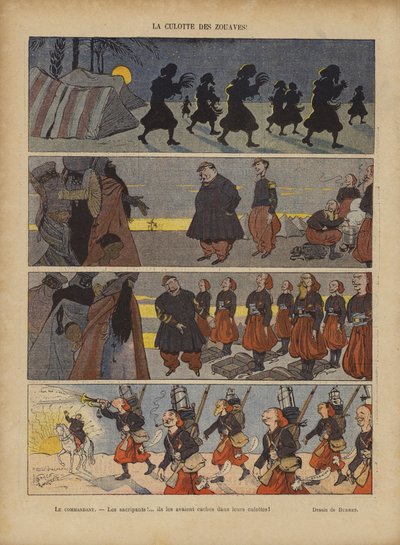 Ilustracja do Le Rire autorstwa Leonce Burret