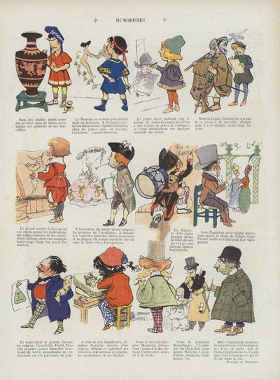 Ilustracja do Le Rire autorstwa Leonce Burret