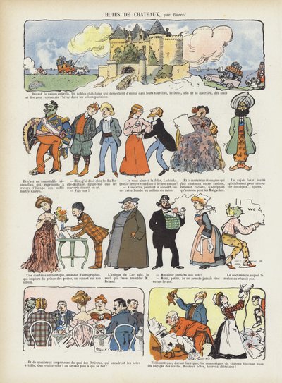 Ilustracja do Le Rire autorstwa Leonce Burret
