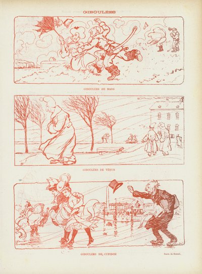 Ilustracja do Le Rire autorstwa Leonce Burret