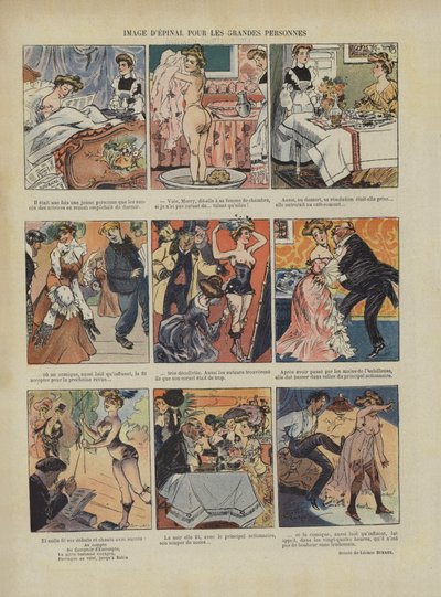 Ilustracja do Le Rire autorstwa Leonce Burret