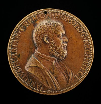 Giannello della Torre z Cremony, 1500-1585, inżynier w służbie Karola V awers. autorstwa Leone Leoni