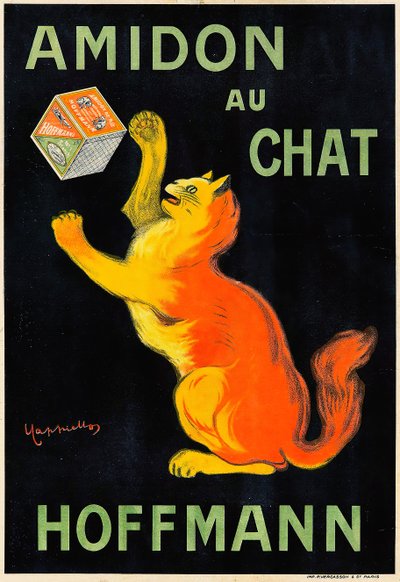 Skrobia dla kota. autorstwa Leonetto Cappiello