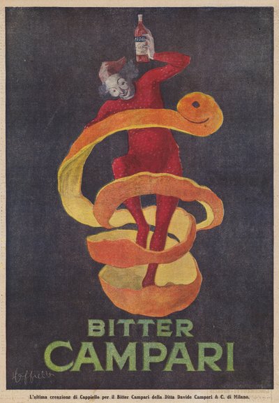 Gorzki Campari autorstwa Leonetto Cappiello