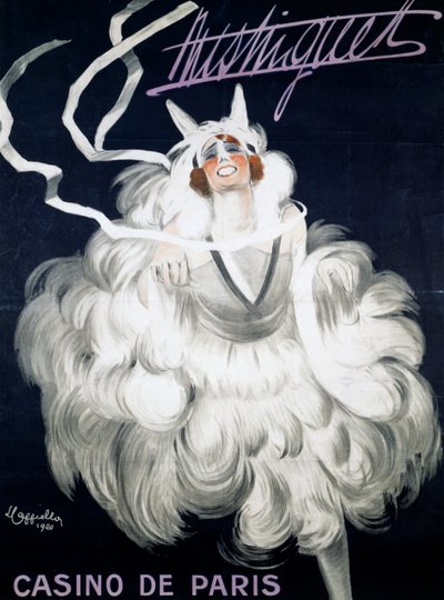 Mistinguett (1872-1956) w Casino de Paris autorstwa Leonetto Cappiello