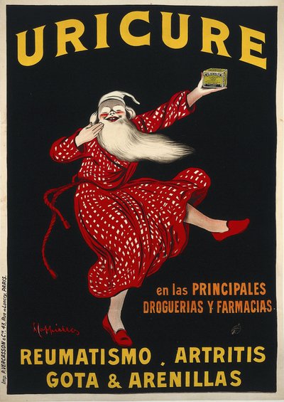 Uricure, ok. 1910. autorstwa Leonetto Cappiello