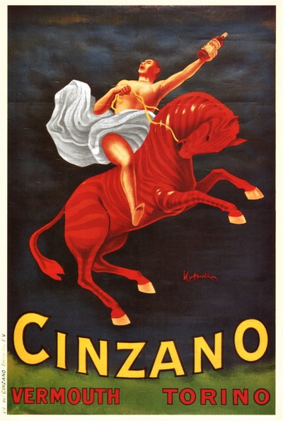 Wermut Cinzano (plakat) autorstwa Leonetto Cappiello
