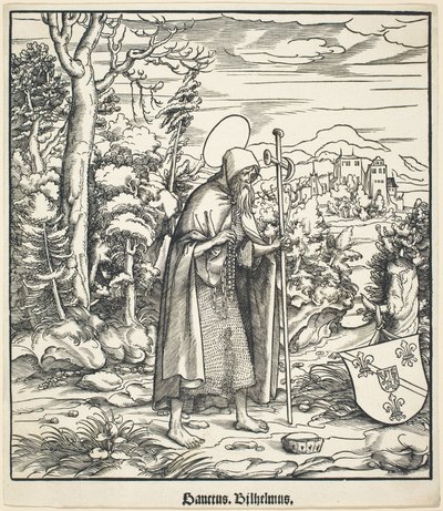 Święty Wilhelm autorstwa Leonhard Beck