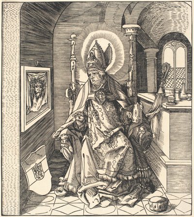 Święty Remigiusz autorstwa Leonhard Beck