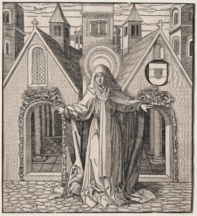Sancta Rega, 1512-1516. autorstwa Leonhard Beck