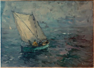 Rybak ze spritsail autorstwa Leonhard Sandrock
