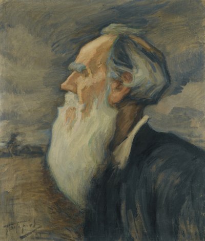 Portret Lwa Tołstoja autorstwa Leonid Osipovic Pasternak