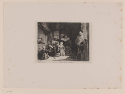 Hendrik IV jako ambasador van Spanje Henryk IV i ambasador Hiszpanii (tytuł na przedmiocie) autorstwa Leopold Flameng