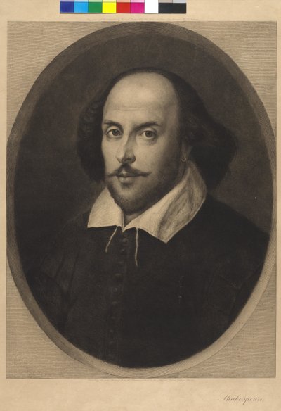 Szekspir autorstwa Leopold Flameng