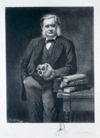 Thomas Henry Huxley, 1893 autorstwa Leopold Flameng