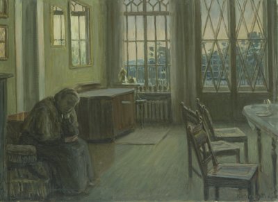 Godzina zmierzchu, 1909 autorstwa Leopold Karl Walter von Kalckreuth