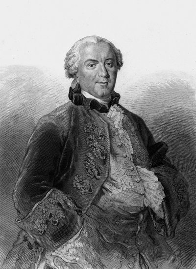 Comte of Buffon autorstwa Leopold Massard