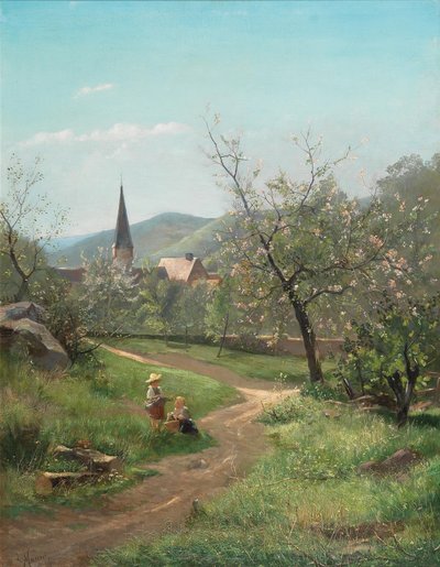 Marillenblüte autorstwa Leopold Munsch