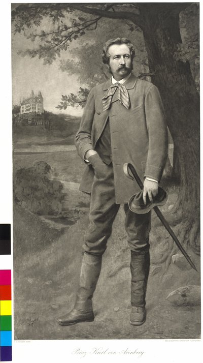 Karol książę i książę Arenberg autorstwa Leopold Stephan (after) Horovitz